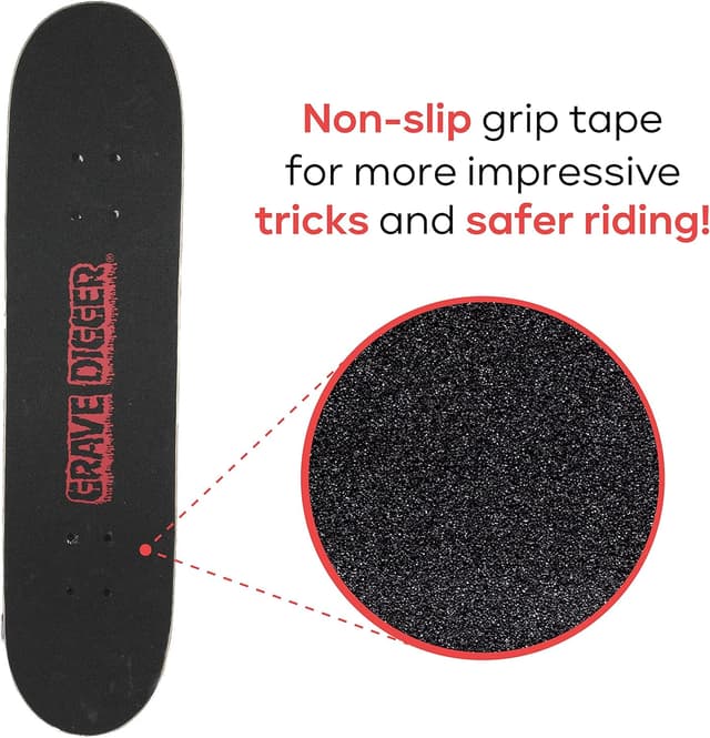Thumbnail 2 de Skateboard with Graphic Grip Tape for Kids & Teens 🛹