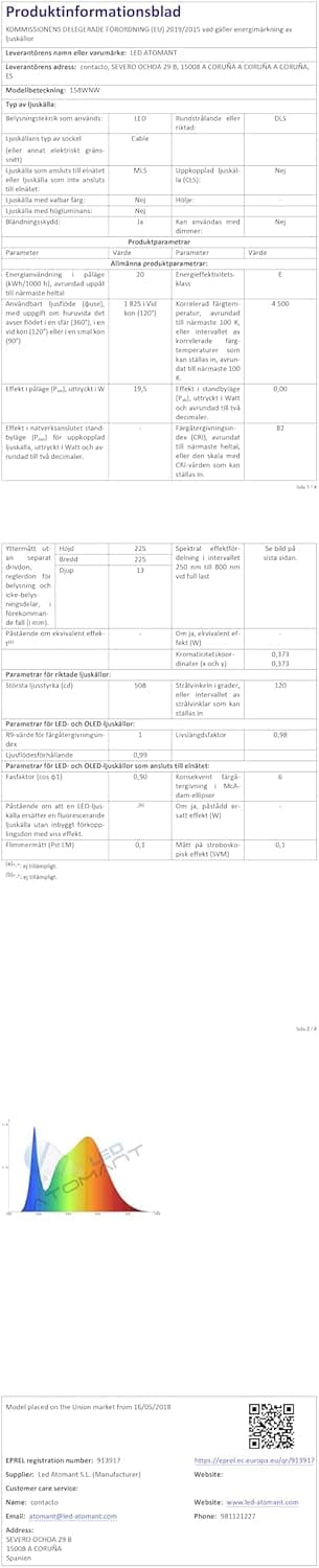 Thumbnail 17 de LED ATOMANT Pack 4x Downlight LED Extraplano Redondo