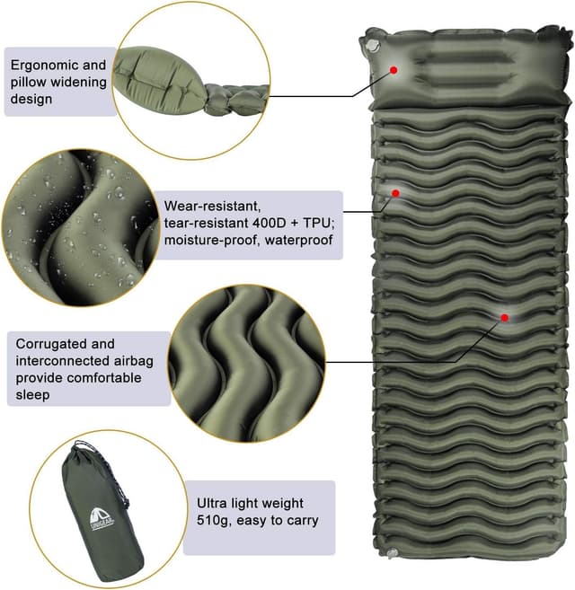 Thumbnail 3 de Unigear Ultralight inflatable sleeping pad