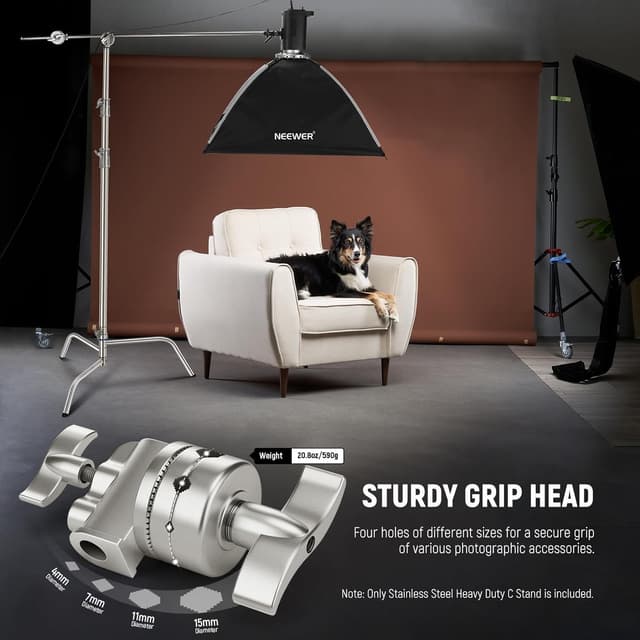 Thumbnail 4 de Neewer Supporto C 3,2 m per luce