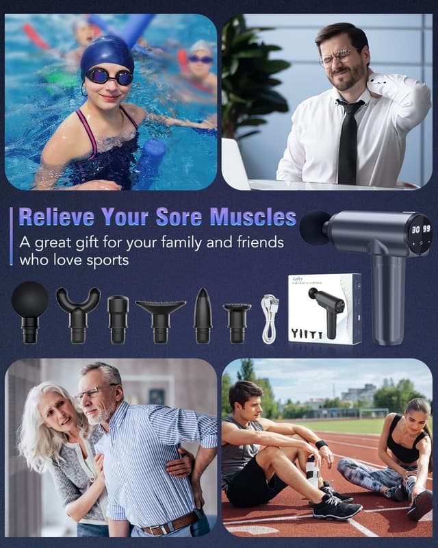 Thumbnail 5 de Pistola Masajeadora Lefity 30 velocidades