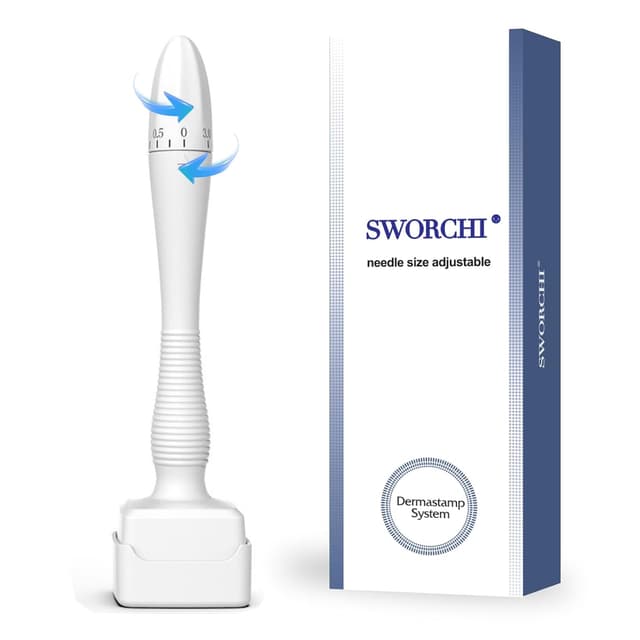 Detalle de Derma Stamp 140 Titannadeln 0–2,0 mm 💆