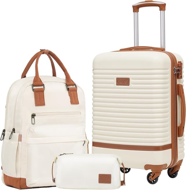 Detalle de Coolife Koffer Set 3tlg ABS Hartschale