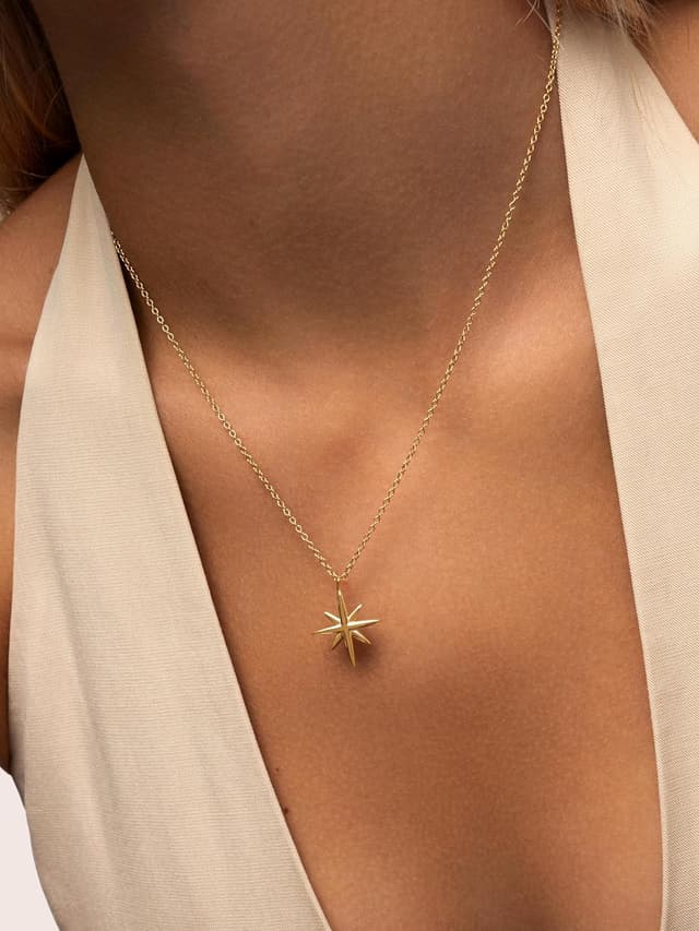 Thumbnail 1 de SINGULARU Collar Guidance — Plata 925, baño 18 Kt 💍