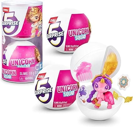 Detalle de ZURU 5 Surprise Unicorn Squad Color Change 🎠 Juguete para niñas
