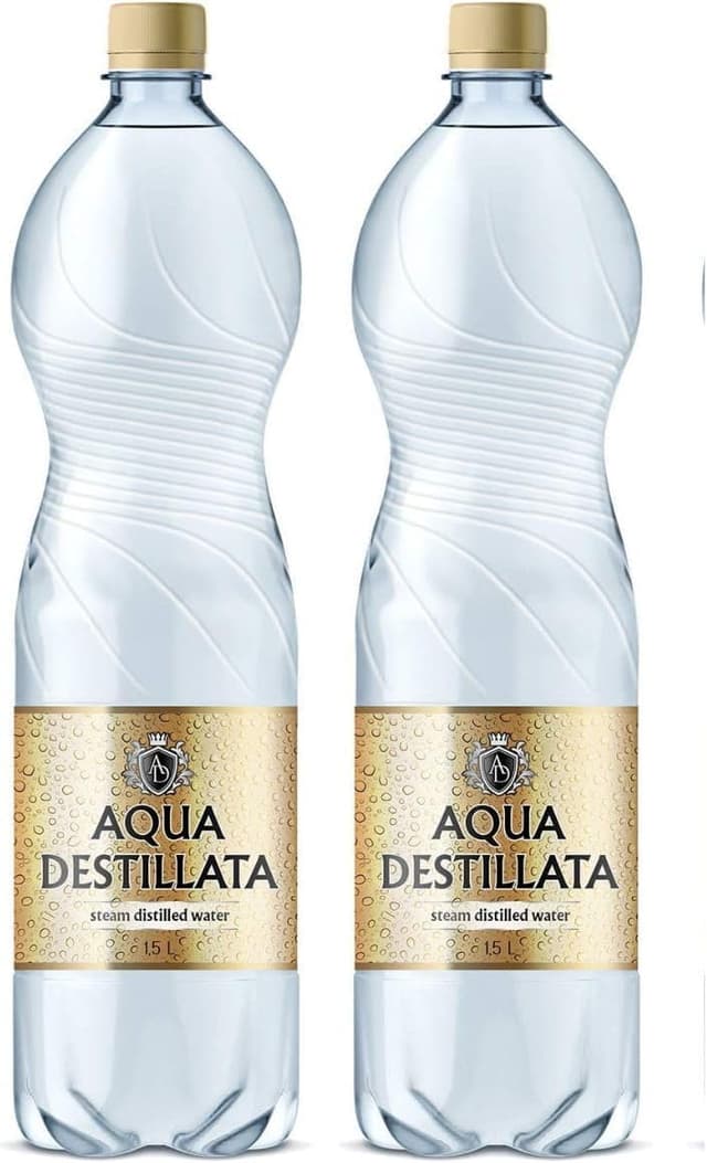 Detalle de AQUA DESTILLATA steam distilled water 4.5 L