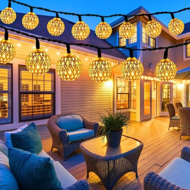 Imagen de EHIOG Solar Lichterkette 7M 50 LED en OfertitasTOP