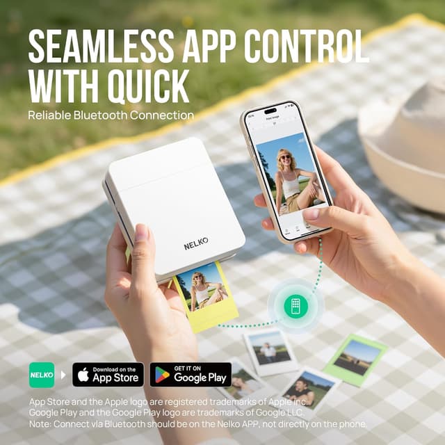 Thumbnail 2 de Nelko PP01 2x3" Portable Photo Printer