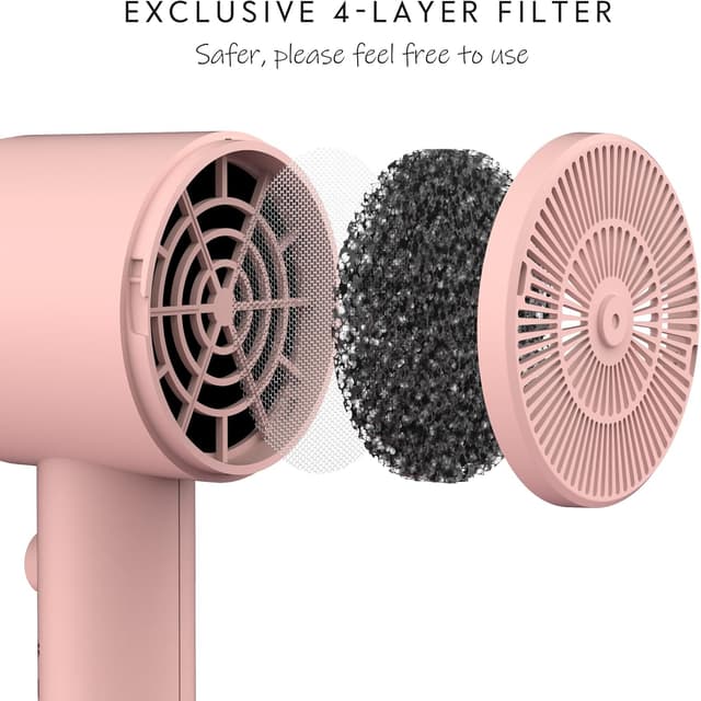 Detalle 2 de AINA Hair Dryer with Ionic Power 1600W