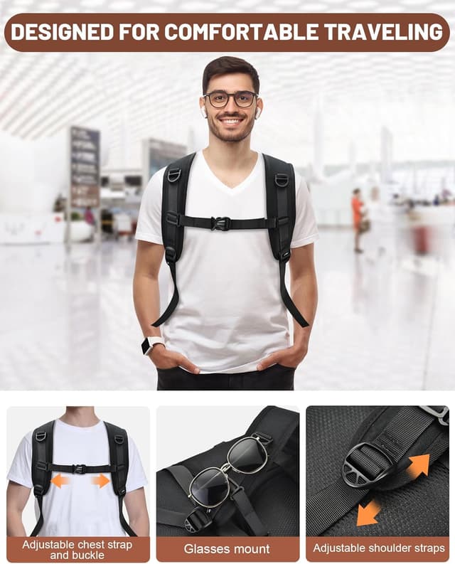 Thumbnail 6 de MOCOCITO Handgepäck-Rucksack 40x30x20