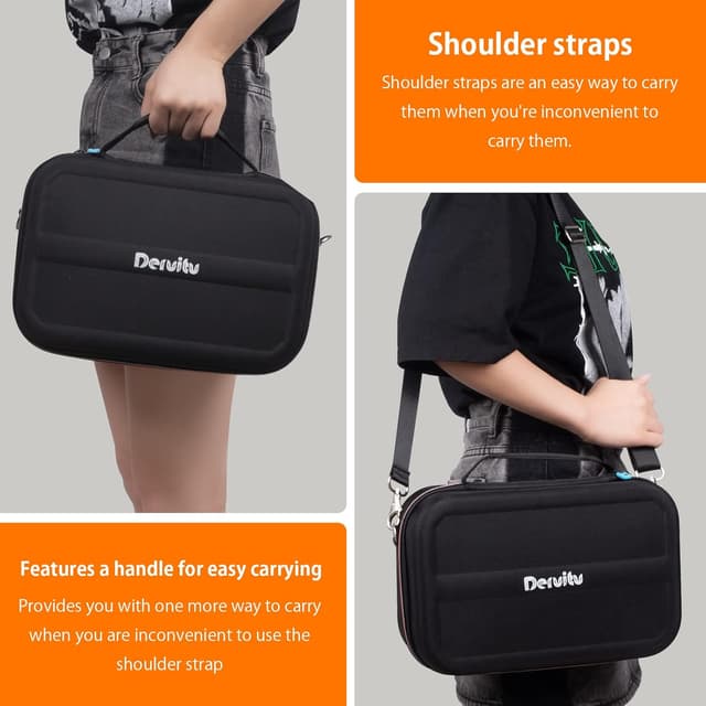 Thumbnail 4 de Deruitu Carrying Case for Nintendo Switch, holds 18 games