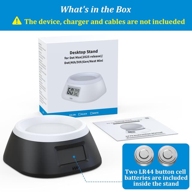 Thumbnail 6 de PlusAcc Stand for Dot & Nest Mini