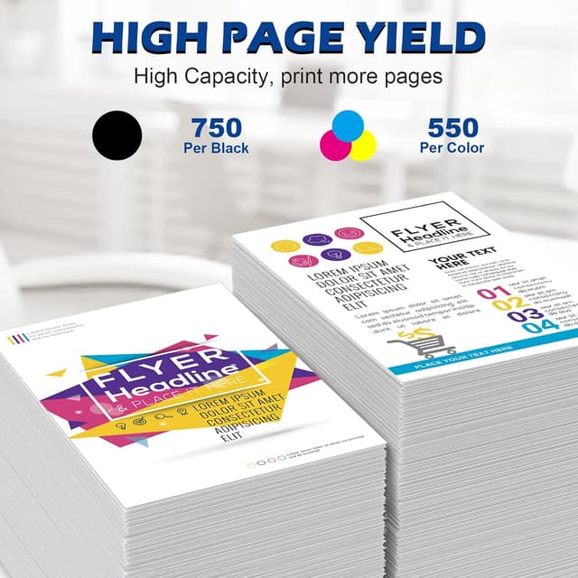 Detalle de DOUBLE D 308 XL Druckerpatronen 2er Pack