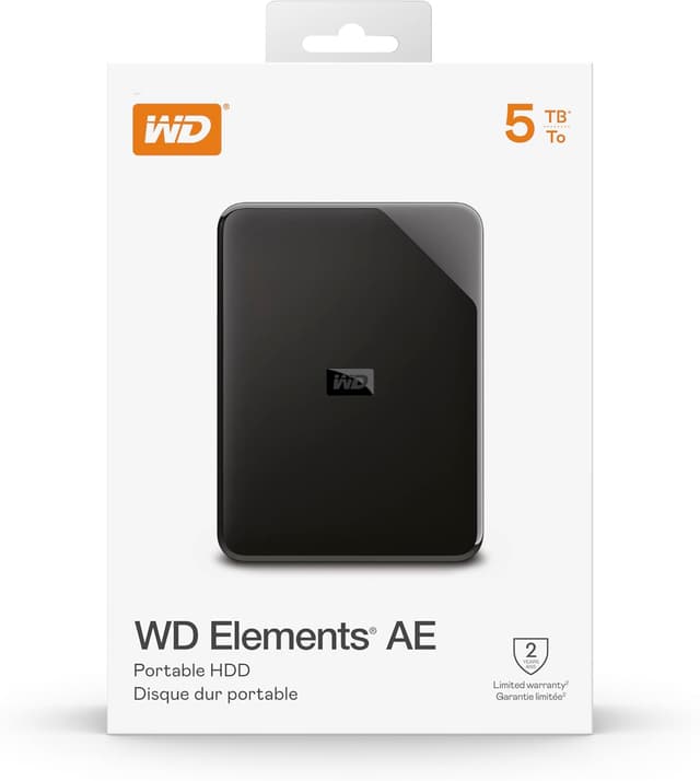 Thumbnail 4 de WD 5TB Elements AE Portable External Hard Drive