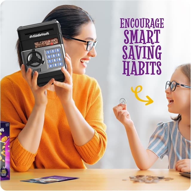 Thumbnail 3 de KiddieVault Electronic Piggy Bank ATM