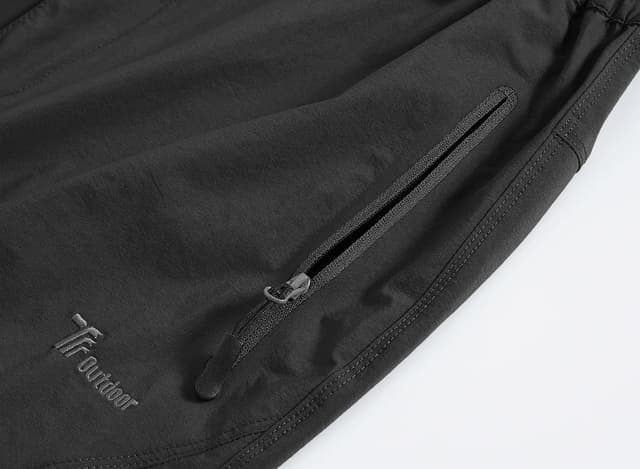 Detalle de YSENTO Damen-Wanderhose Wasserdicht, schnelltrocknend und mit Reißverschlusstaschen