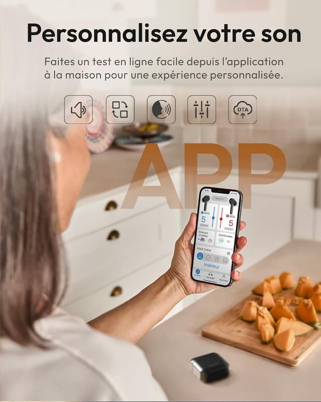 Detalle 2 de Cearvol Diamond X1 amplificateur auditif 36 h