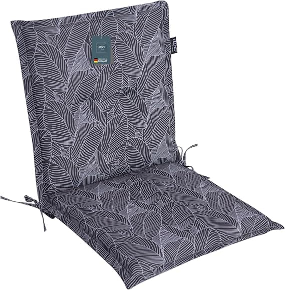 Imagen de LILENO HOME Cojín para Silla de Jardín 🌿 Respaldo Bajo Antracita en OfertitasTOP
