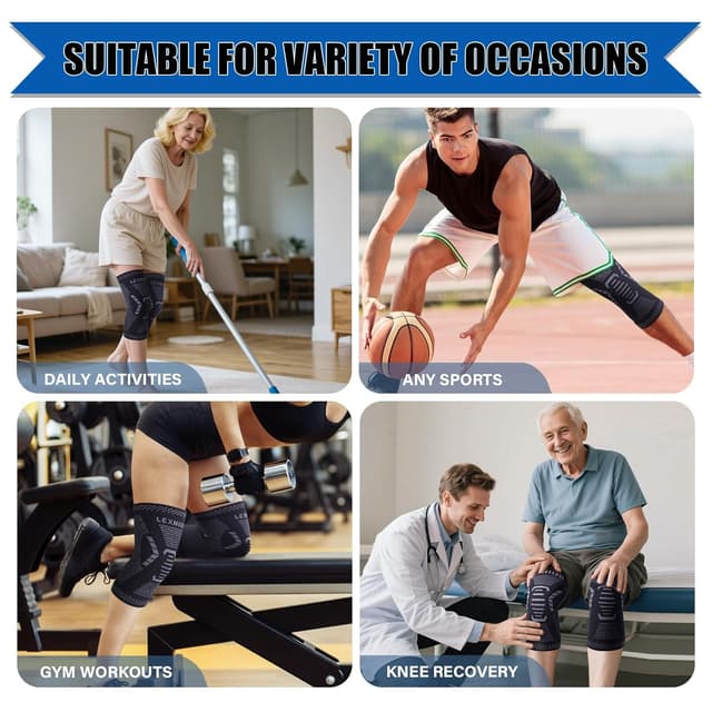 Thumbnail 6 de Lexniush Knee Support L sleeve