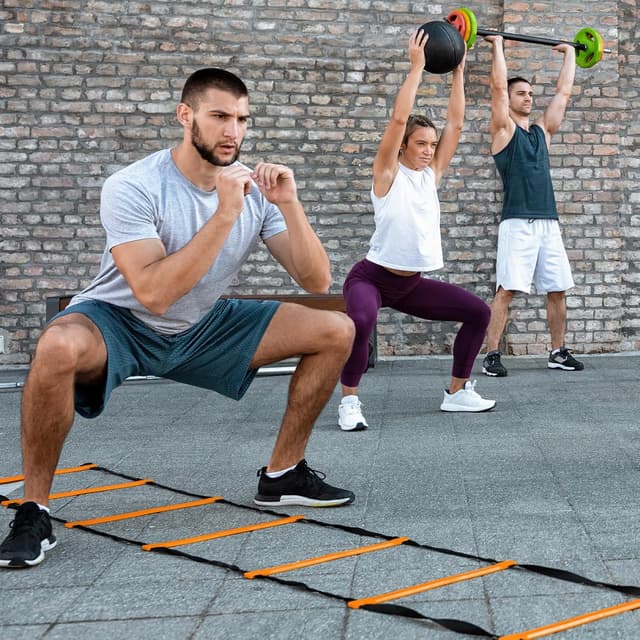 Thumbnail 6 de YISSVIC Speed Agility Ladder 6m for Kids