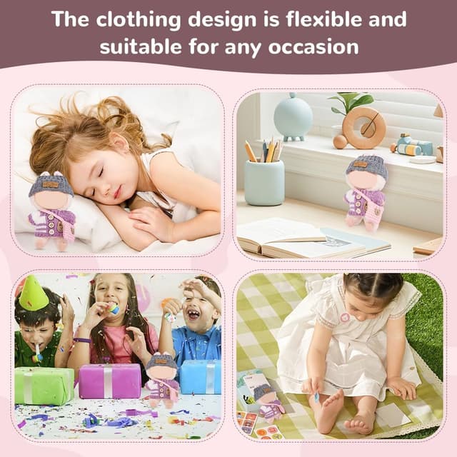 Thumbnail 6 de Vicloon abiti per bambole 17 cm