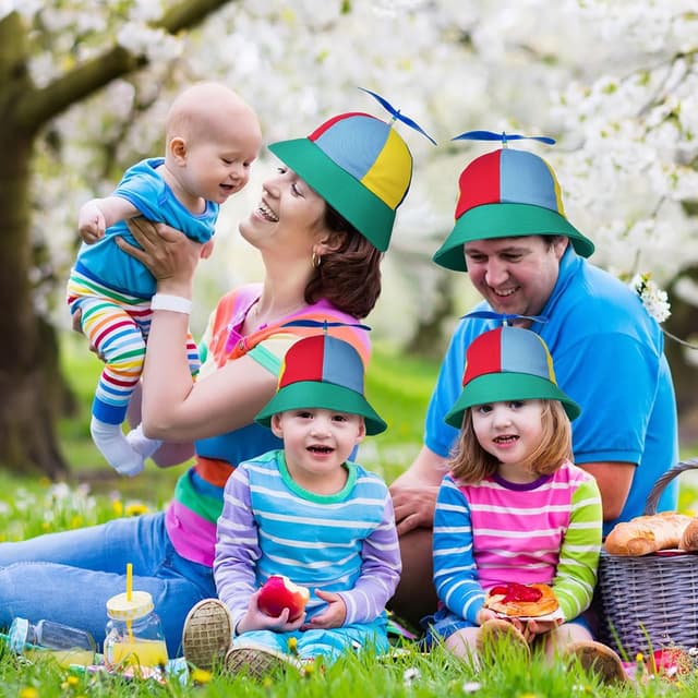 Detalle 2 de Aomig Propeller Mütze mit Propeller 1 Set