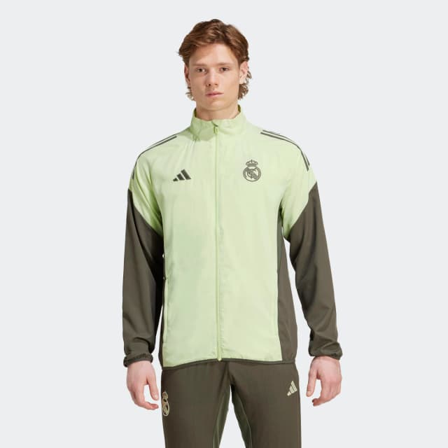 Detalle de adidas chaqueta de presentación Real Madrid CF 2025-2026 Tiro 25 Competition