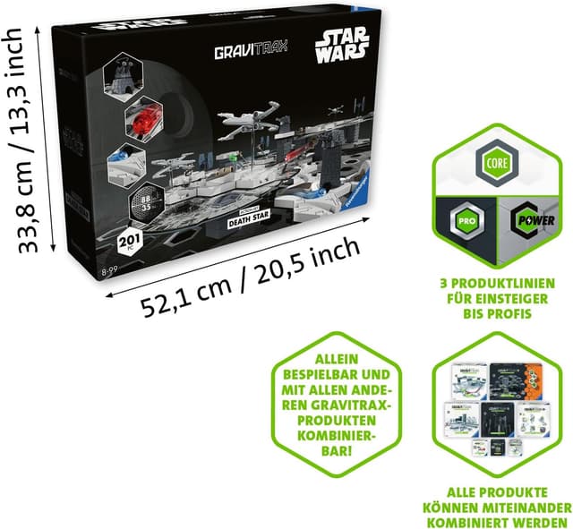 Detalle 2 de Ravensburger GraviTrax Deathstar Action-Set