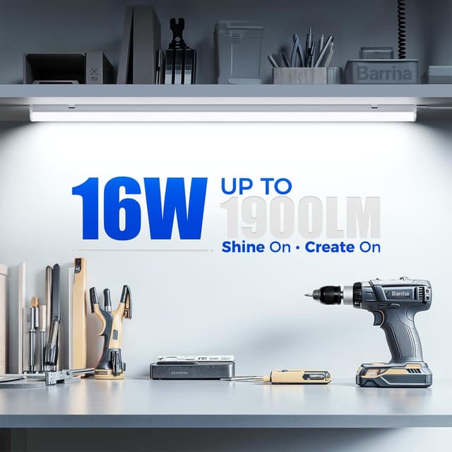 Detalle de Barrina T5 3FT LED Shop Light 1900 lm