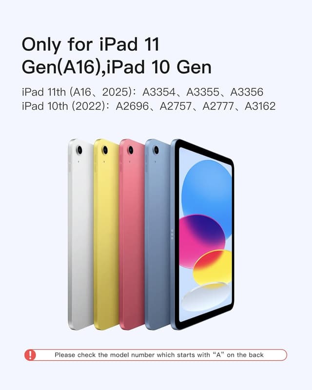 Detalle 2 de Inateck KB09119-10 magnetic keyboard case 11in trackpad