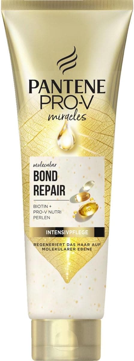 Detalle de Pantene Pro-V Molecular Bond Repair – Soin capillaire en profondeur avec biotine (150 ml)