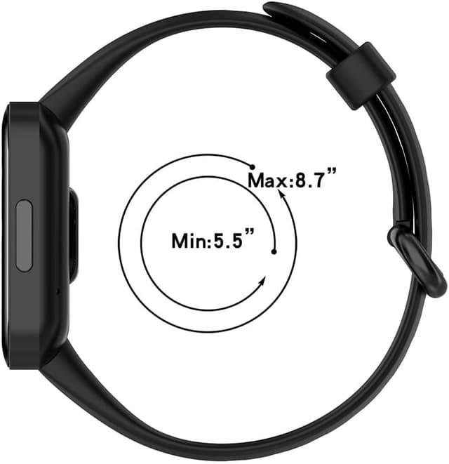 Detalle 2 de BYISYUE silicone sport watch strap for Xiaomi Mi Watch Lite / Redmi Watch