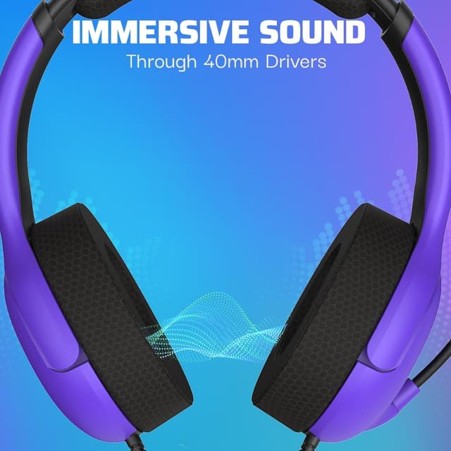 Detalle 2 de PDP PS5 AIRLITE Auriculares Cableados Ultra Violet