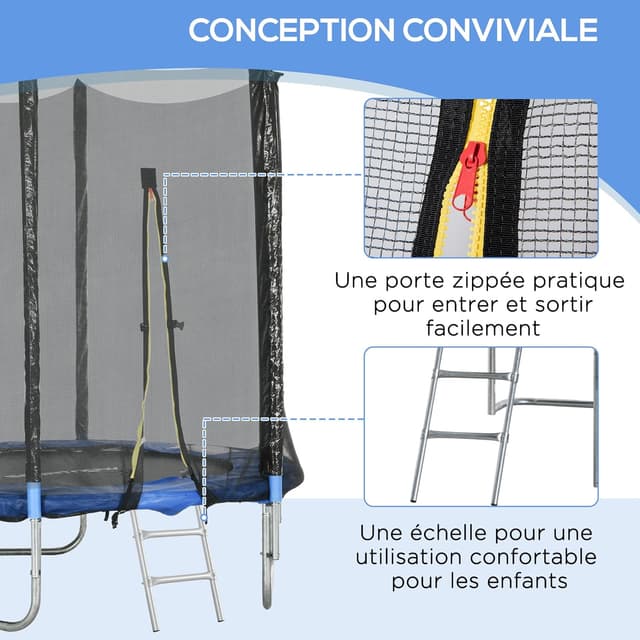 Thumbnail 4 de SportNow Trampoline Extérieur Ø180 cm