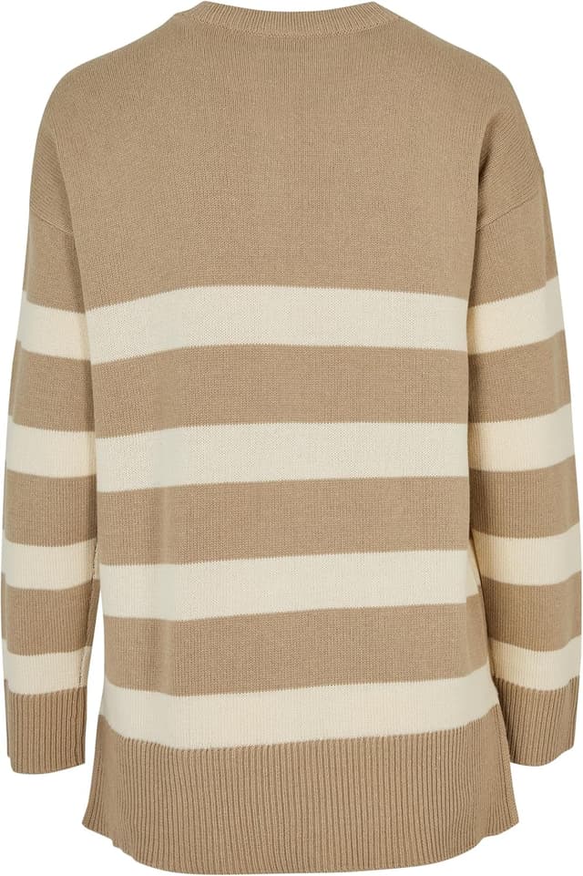 Thumbnail 4 de Urban Classics Striped Knit Crew Sweater Damen