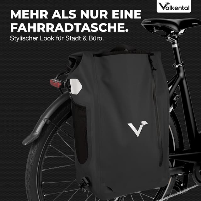 Thumbnail 5 de Valkental UrbanX 2in1 Fahrradtasche & Rucksack 28L