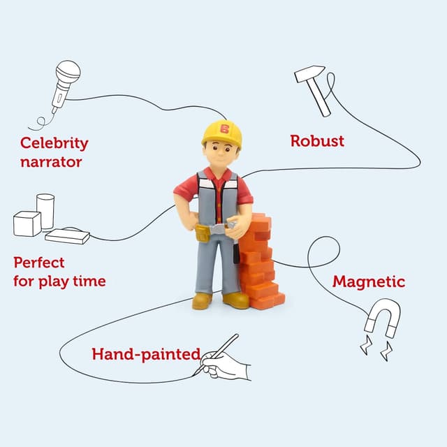 Detalle de tonies Bob the Builder Classic Audio Character (Bob the Builder audiobooks for children)
