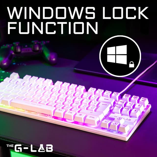 Detalle 1 de The G-Lab Keyz Caesium TKL RGB 8…