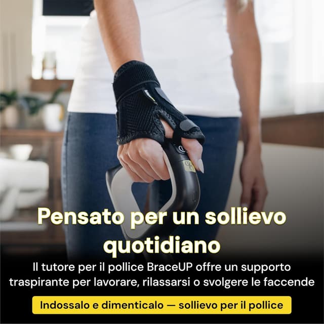 Thumbnail 6 de Tutore pollice BraceUP, supporto per rizoartrosi