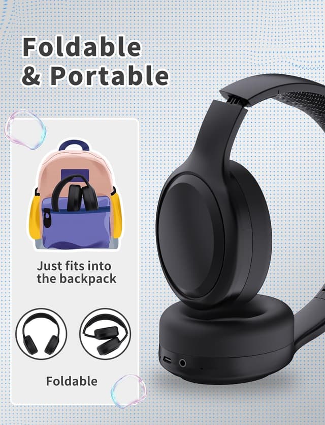 Thumbnail 6 de Xunpuls Kids Bluetooth Headphones 10H