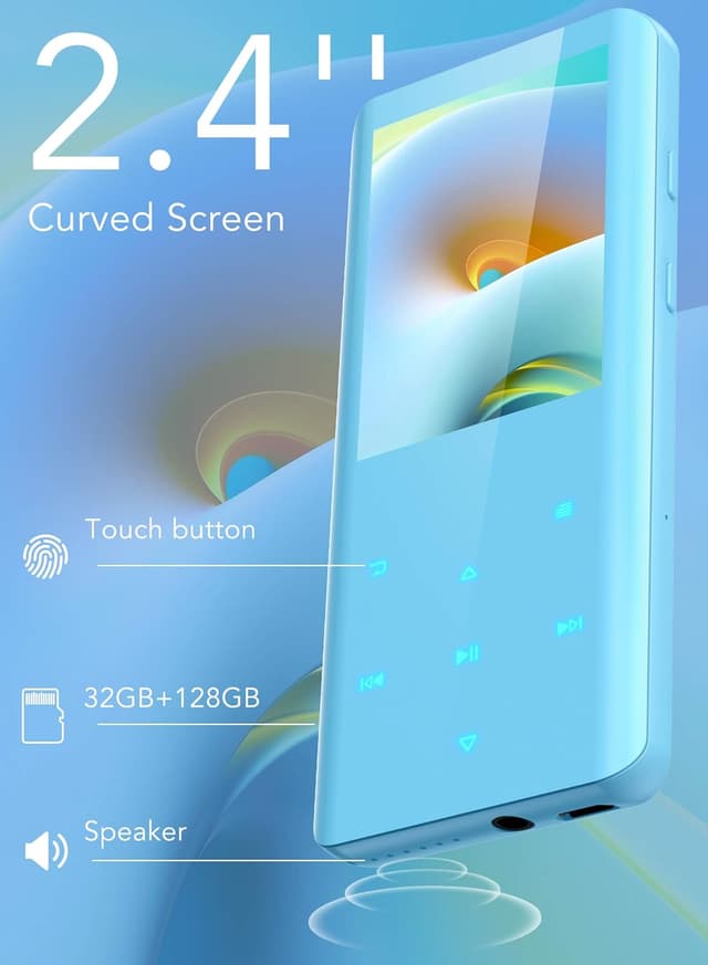 Thumbnail 3 de AGPTEK Reproductor MP3 32GB con Bluetooth 5.3