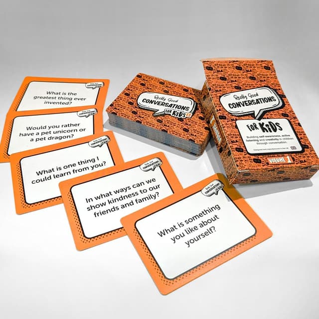 Thumbnail 2 de Really Good Conversations for Kids Vol. 1 card game