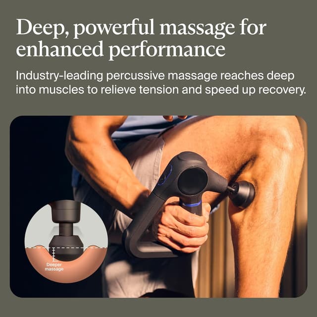 Detalle de TheraGun Prime (6th Generation) by Therabody – deep, powerful massage gun for recovery