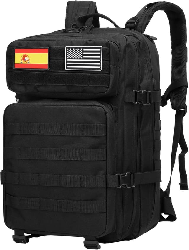Imagen de Delgeo Mochila Tactica 45L Militar,Gran Capacidad 45 * 30 * 20cm Mochila,Plegable Impermeable Mochila Para Montañismo,Senderismo,Camping y Viajes en OfertitasTOP