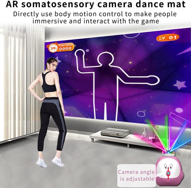 Detalle 2 de YRPRSODF Console de jeu rétro pour enfants et adultes avec 100 jeux et 17 jeux AR