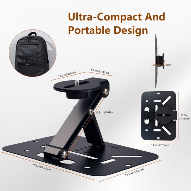 Thumbnail 3 de Salange 3-in-1 Projector Stand 180° adjustment