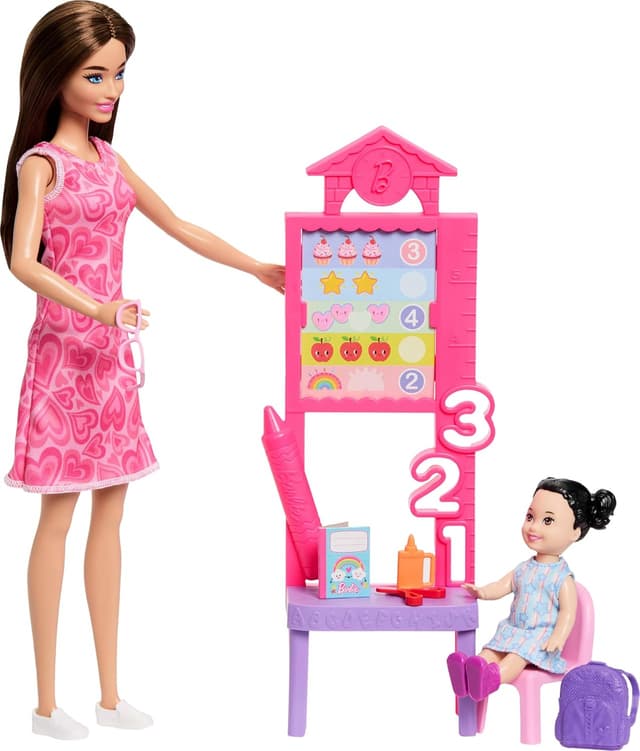 Thumbnail 2 de Barbie Careers Teacher Playset Doll 3+