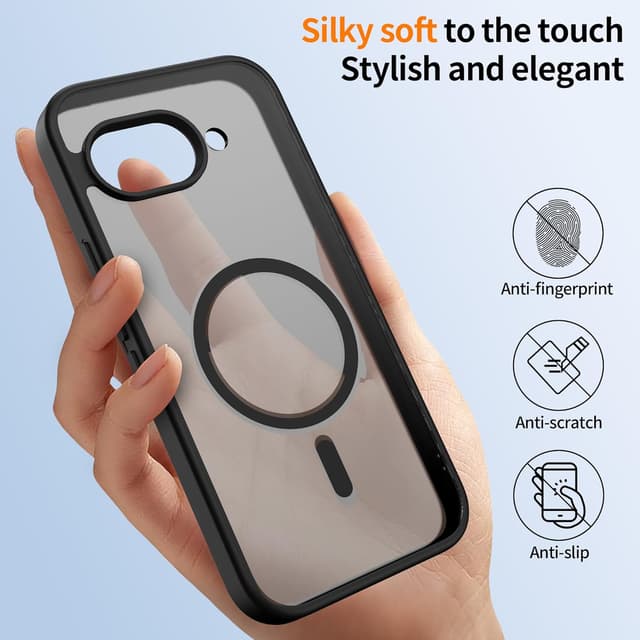 Detalle de Google Pixel 9A Magsafe case with 2 protectors