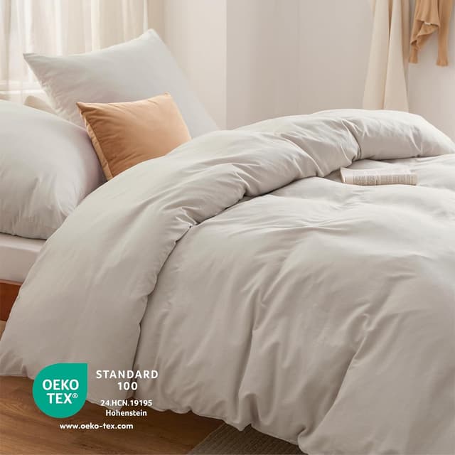 Thumbnail 5 de BEDSURE Bettwäsche 200x200 weich und atmungsaktiv