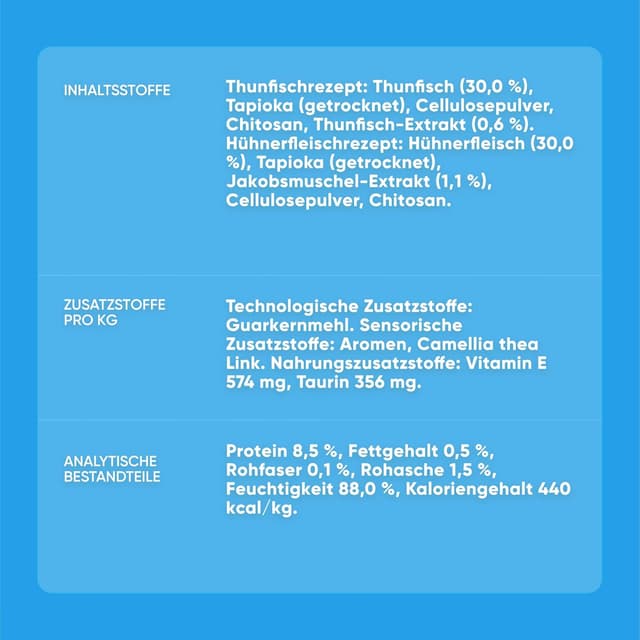 Detalle de INABA Churu Anti Hairball Katze mit Taurin – getreidefreie Anti-Haarballen-Katzenleckerlis mit Huhn oder Thunfisch (20 x 14 g)